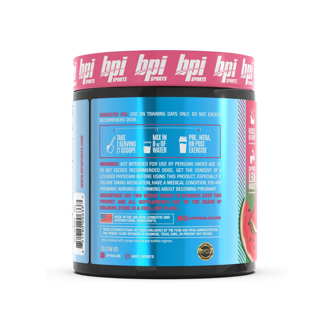 BPI BCAA WATERMELON LABEL