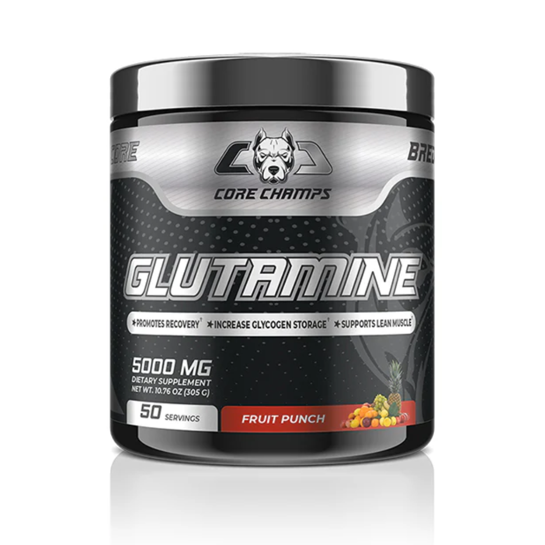 CORE CHAMPS GLUTAMINE FRUIT PUNCH 50SERV 1