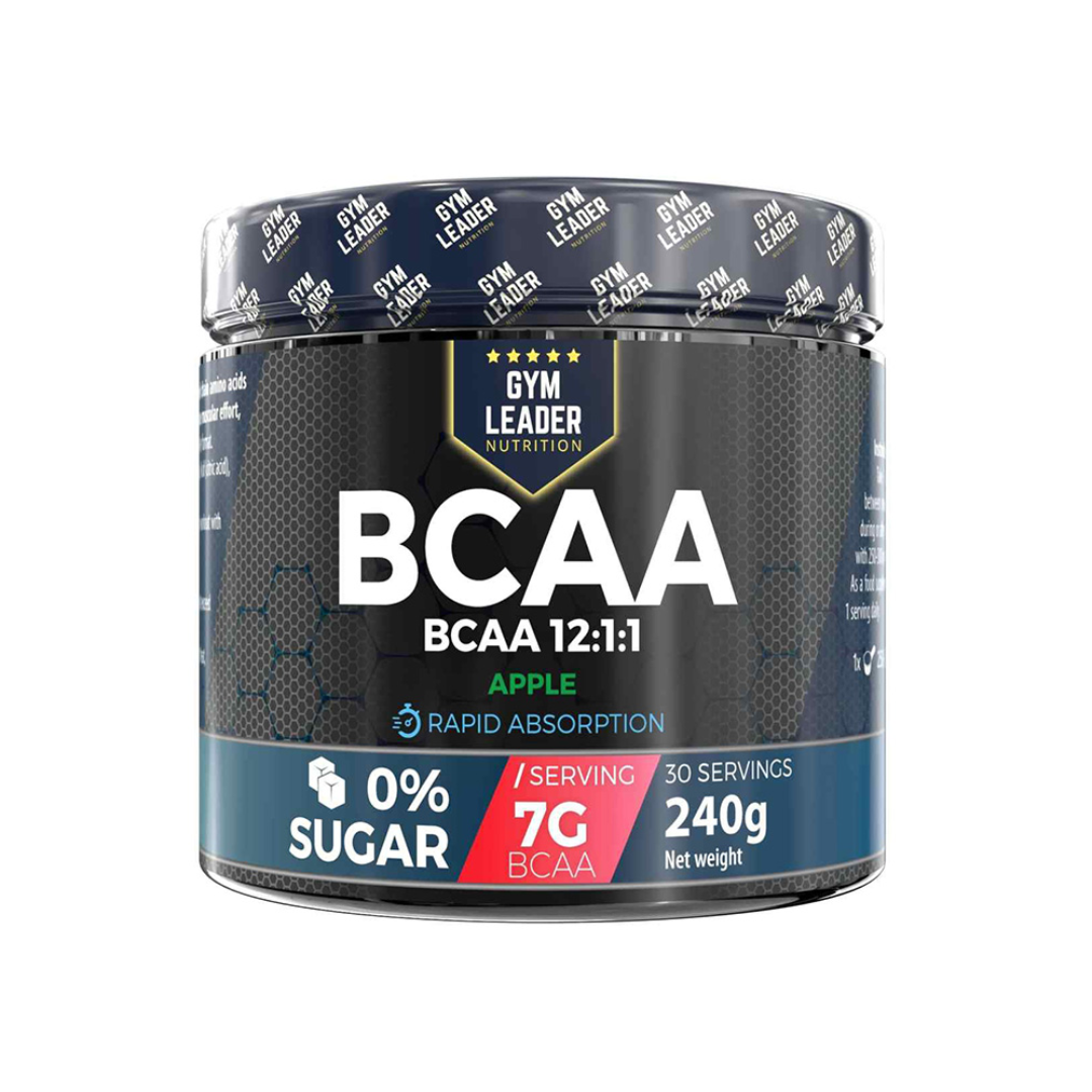 GYM LEADER BCAA APPLE 30 SERV