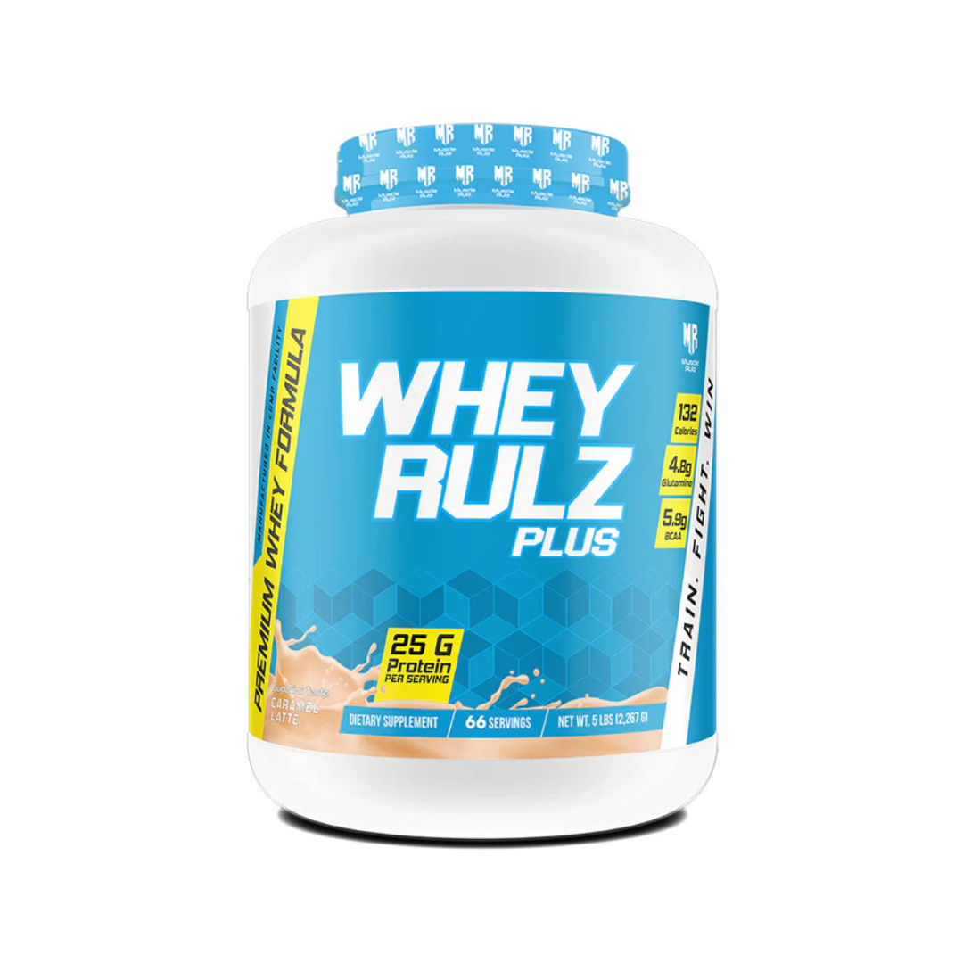MR WHEY RULZ PLUS CARAMEL LATTE 5LB