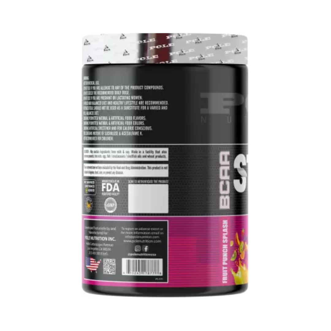 POLE BCAA FRUIT LABEL