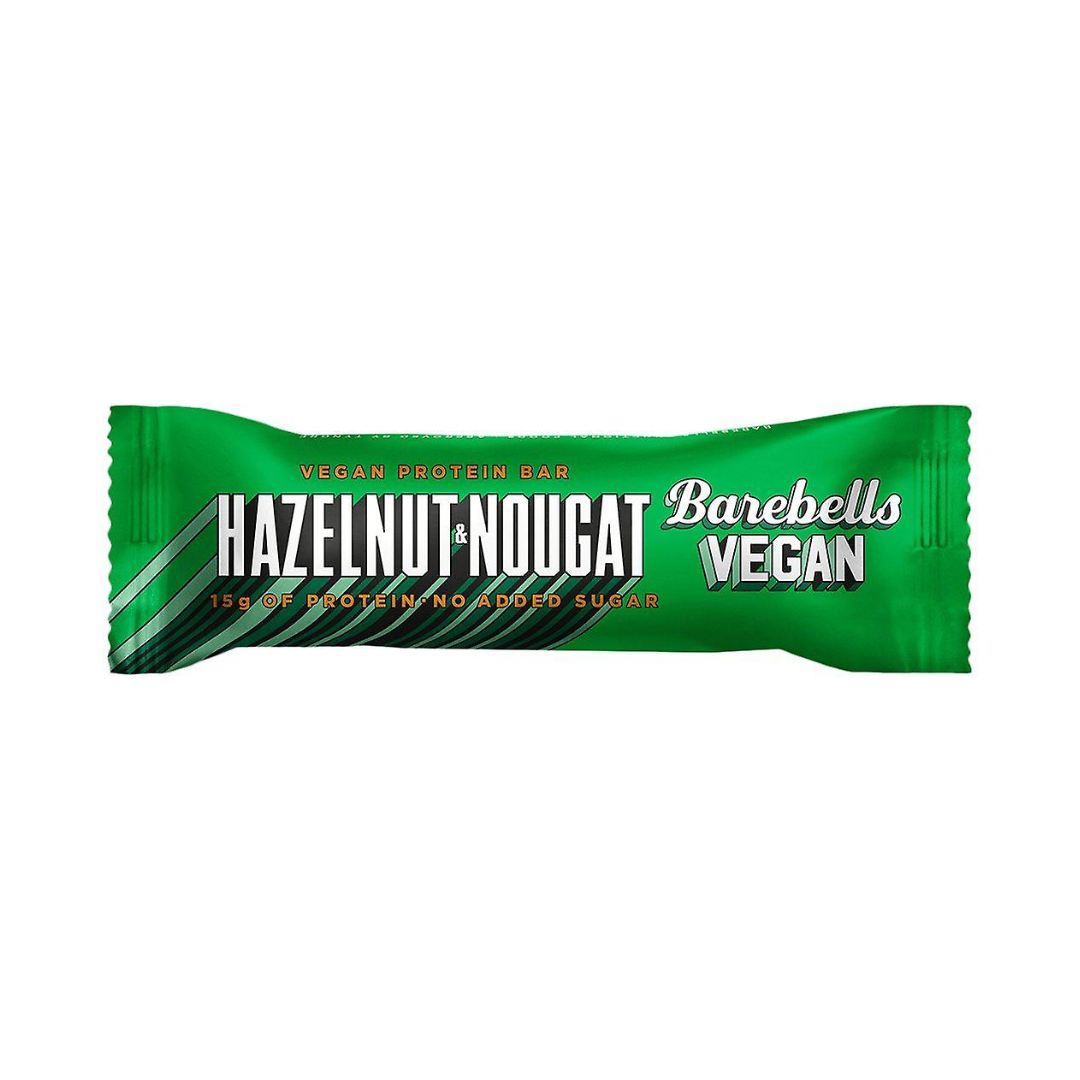 BAREBELLS BAR VEGAN HAZELNUT NOUGAT